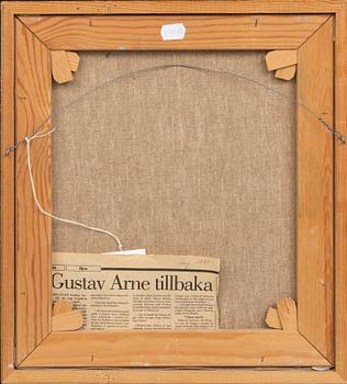 Gustav Arne, olja på duk signerad.