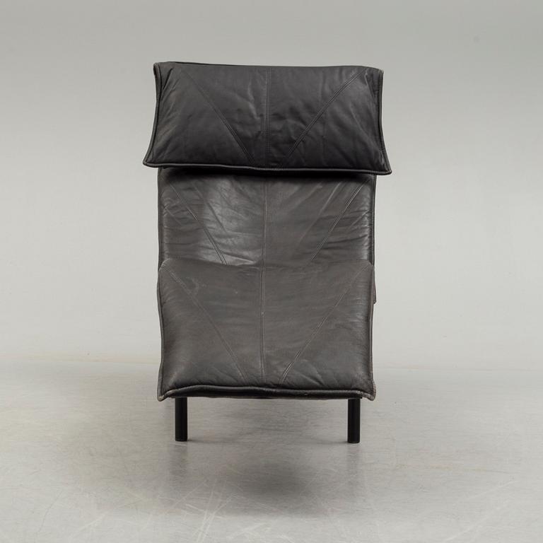 A 1980/90's leather "Skye" lounge chair by tord Björklund for IKEA.