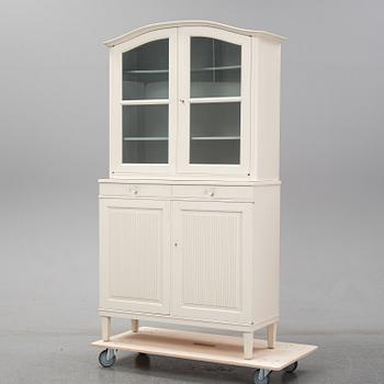 A 1960's 'Herrgården vitrine cabinet by Carl Malmsten, Bodafors.