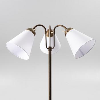 Harald Notini, a floor lamp model "15352", Arvid Böhlmarks Lampfabrik, Stockholm, 1940s.
