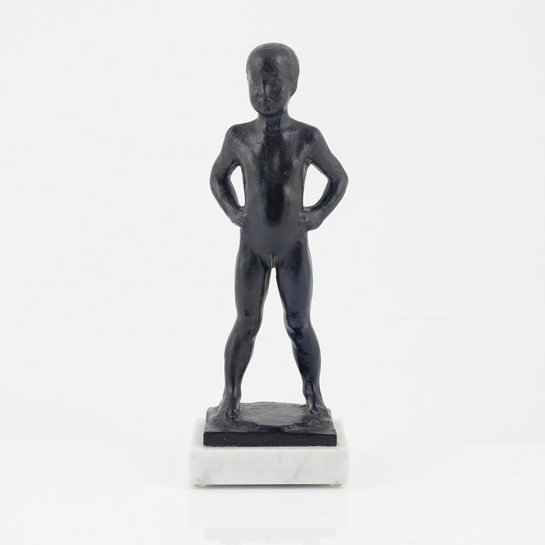 Gudmar Olovson, Sculpture. Cold bronze (bronzed synthetic resin), signed.