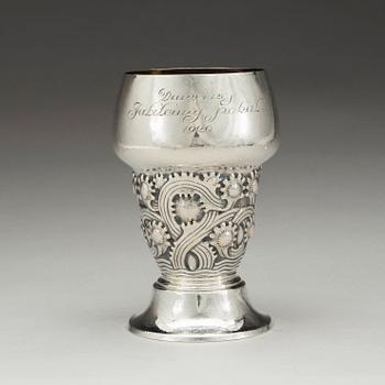 A David-Andersen silver goblet, Oslo 1919.