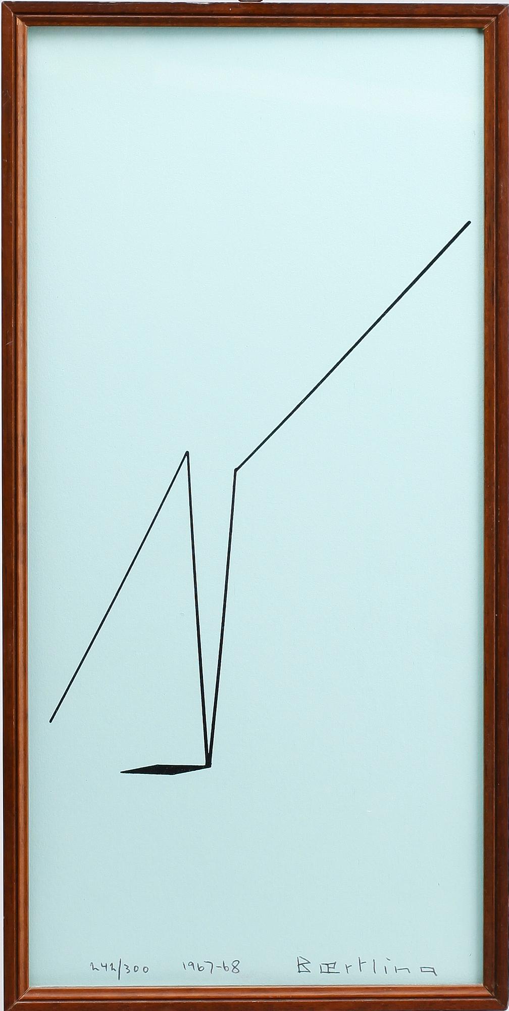 OLLE BAERTLING, seriegrafi, signerad, daterad 1967-68 och numrerad 242/300.