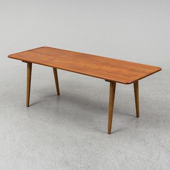 HANS J WEGNER, a teak and oak, 'AT11' coffee table, Andreas Tuck, Denmark.