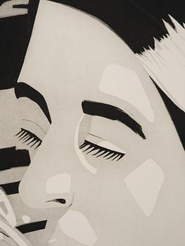 Alex Katz, "The swimmer".
