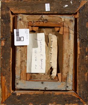 E BOROUGH JOHNSON, olja på duk, sign. England omkring 1900.