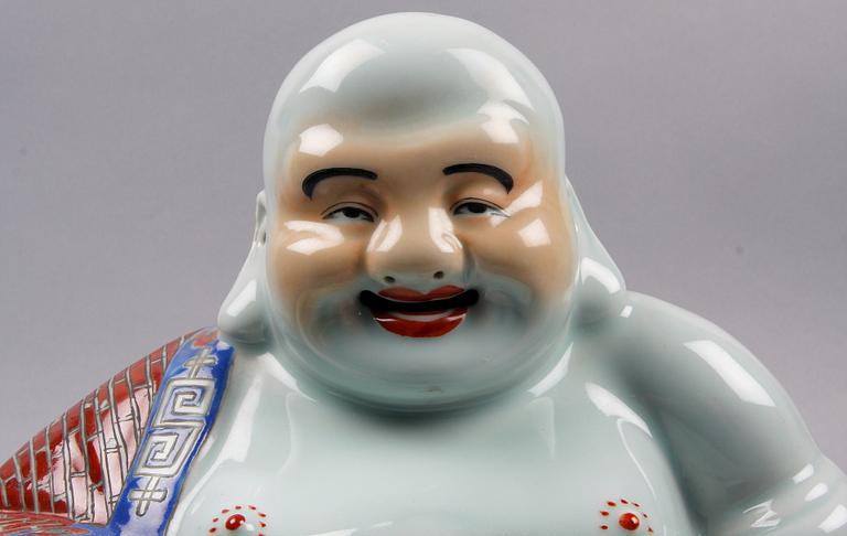 FIGURIN, porslin, Kina, 1900-tal.