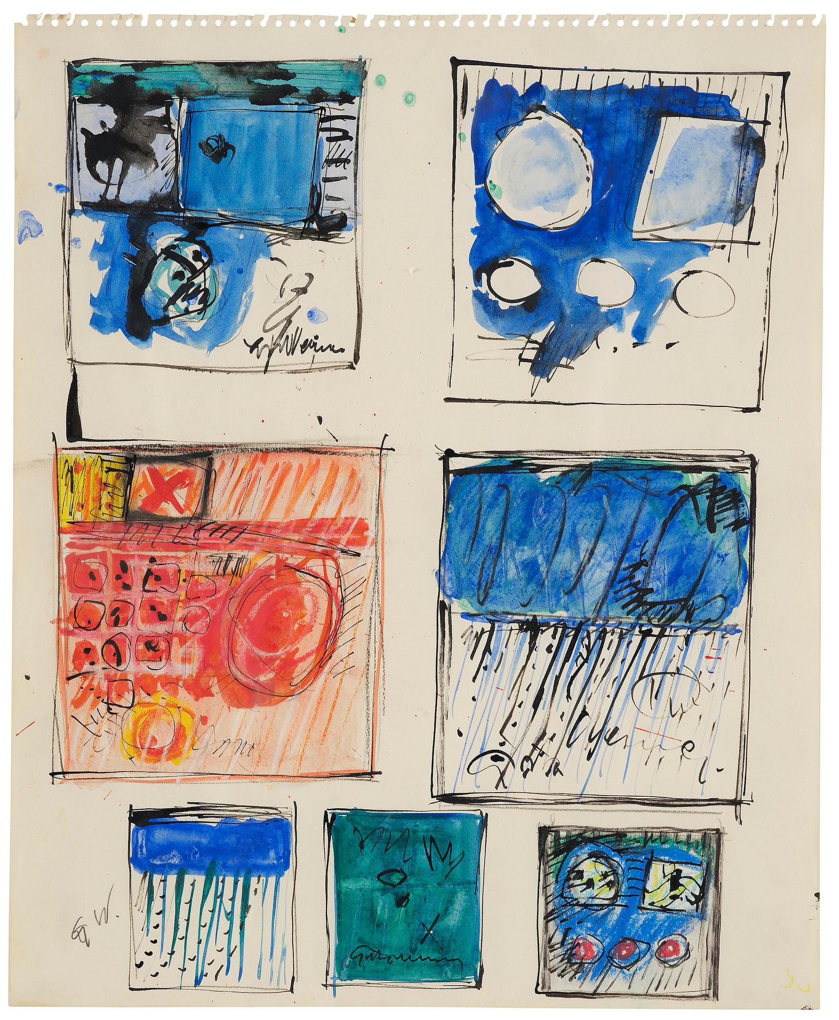 Gösta Werner, Untitled.