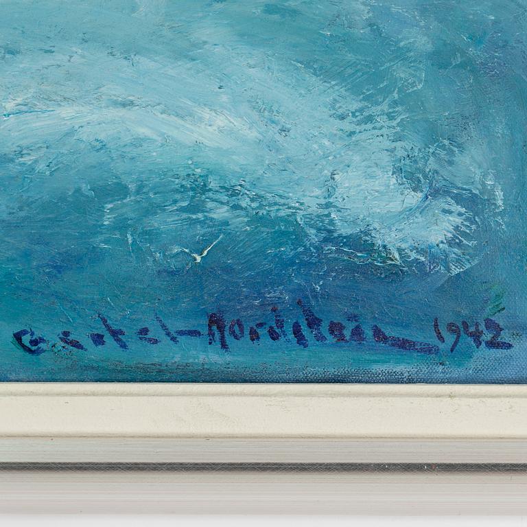 BERTEL BERTEL-NORDSTRÖM, oil on canvas, signed and dated 1942.