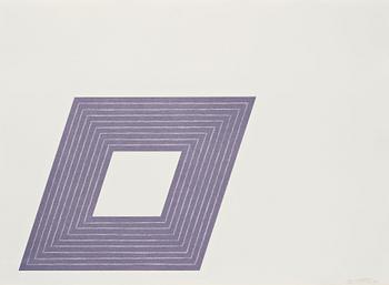 322. Frank Stella, "Carl André", ur "Purple Series".