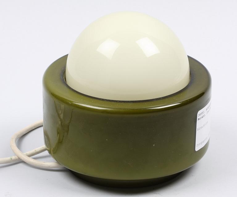 BORDSLAMPA, glas. Vistosi, Murano, Italien.