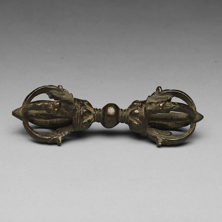 VAJRA, brons. Tibet, 1800-tal.