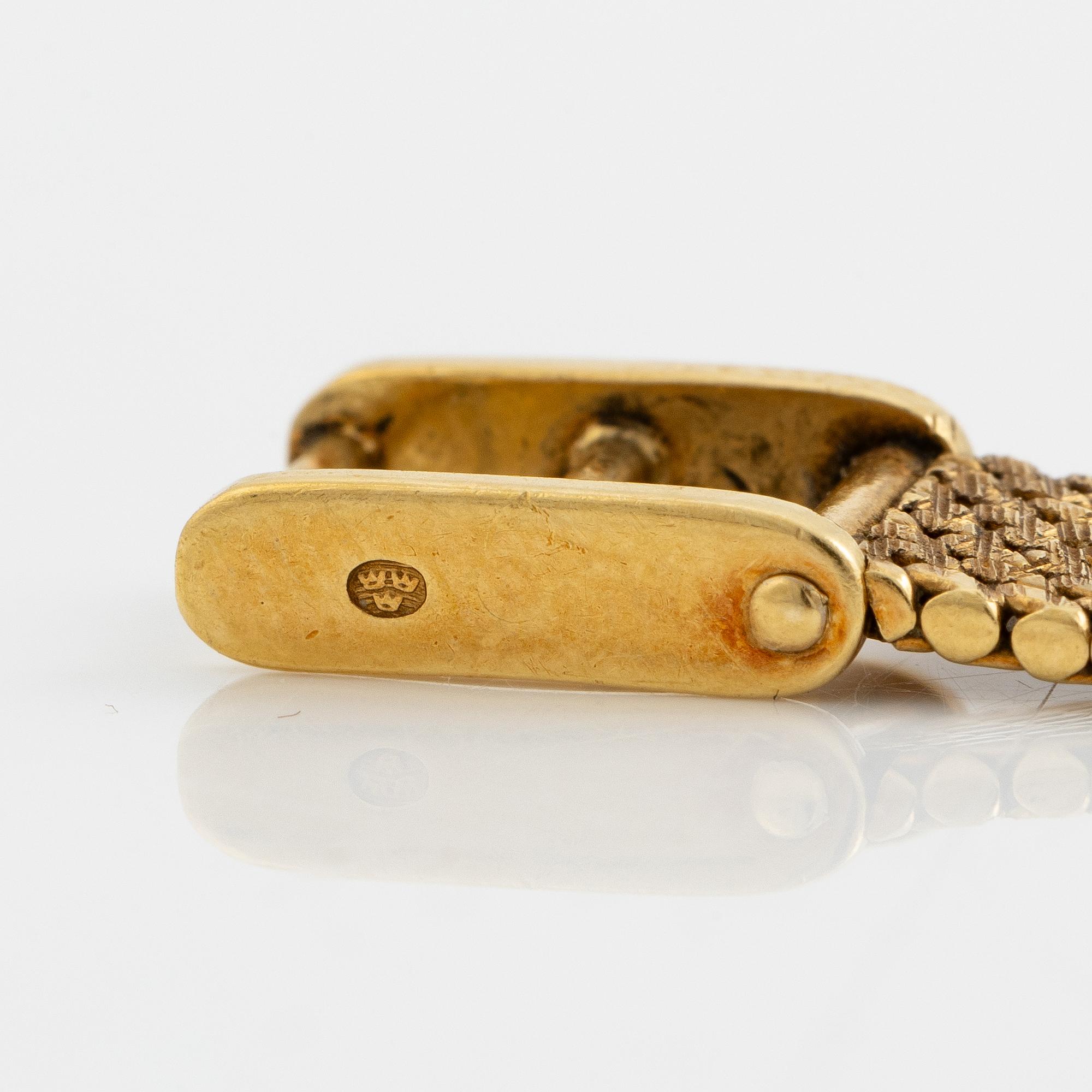 Helvetia, armbandsur, 18K guld, 14,5 mm.