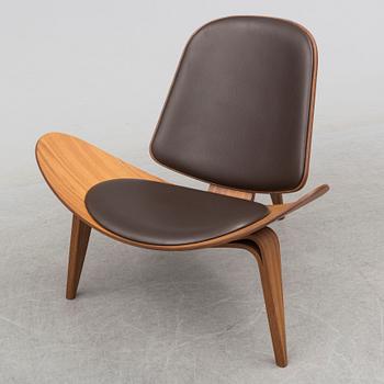 'The Smiling Chair'/ 'CH-07' chair by Hans J Wegner, for Carl Hansen & Søn, Odense, Denmark, designed 1963.