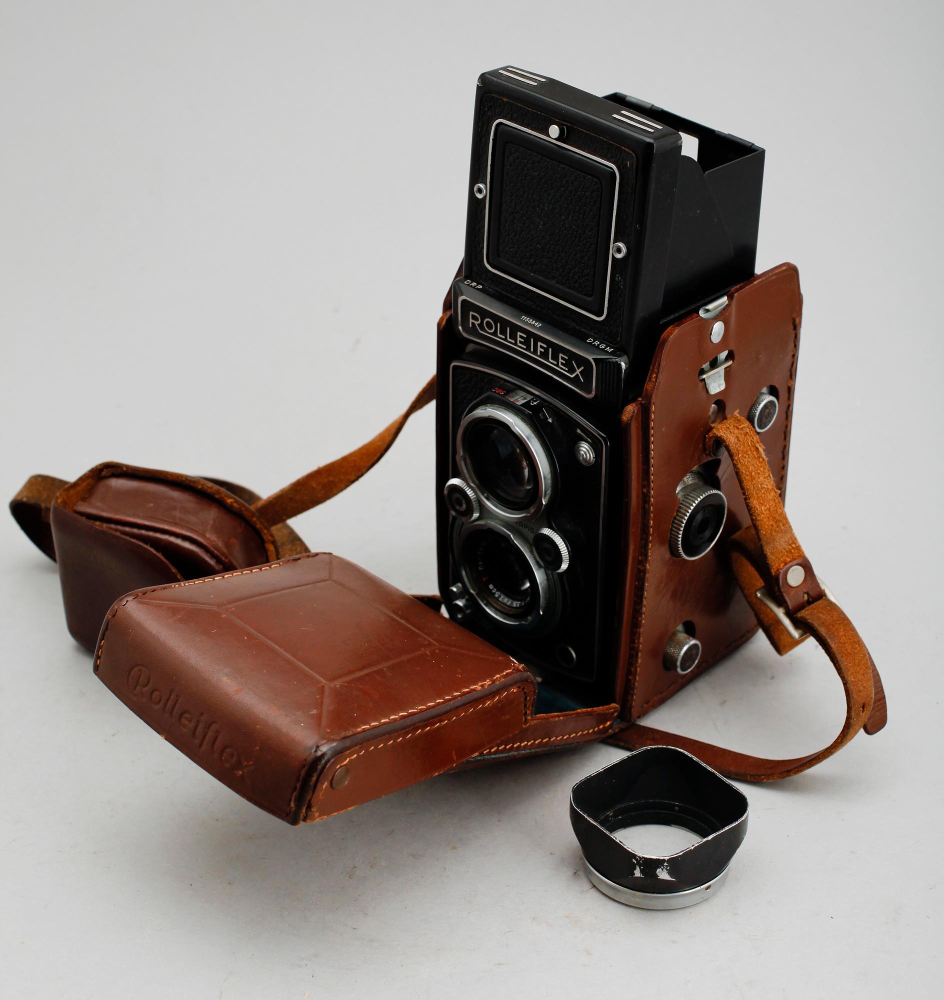 KAMERA, Rolleiflex, Franke & Heidecke, Braunschweig, 1900-talets första hälft.
