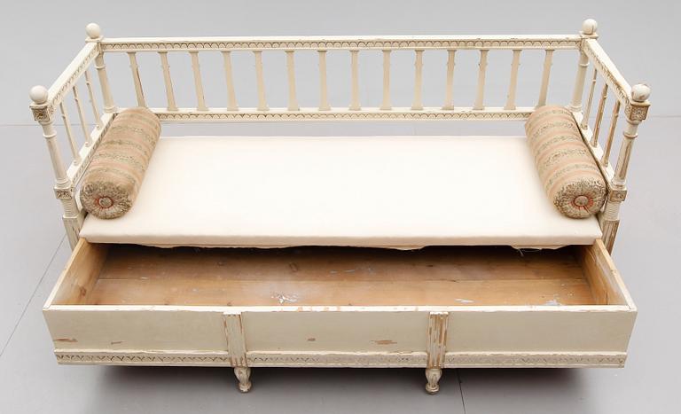 SOFFA, gustaviansk stil, 1800-tal.
