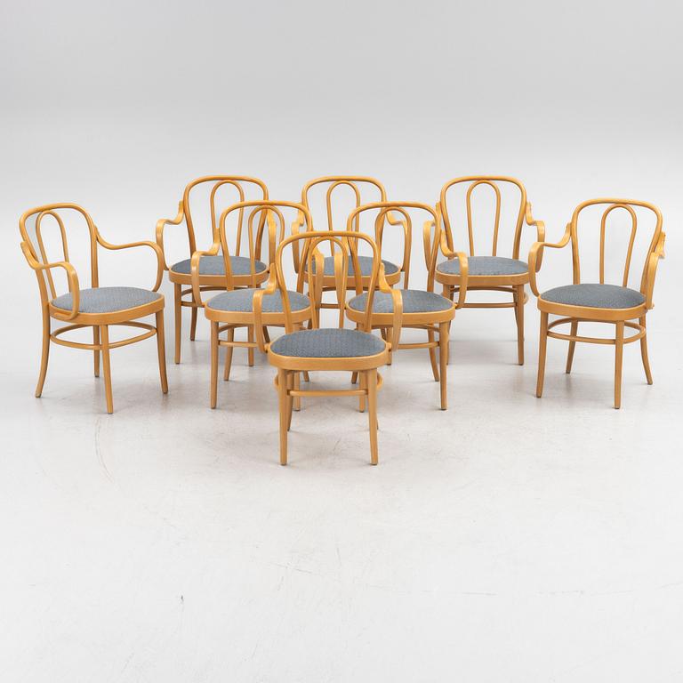 Armchairs 8 pcs, Gemla, 1986.