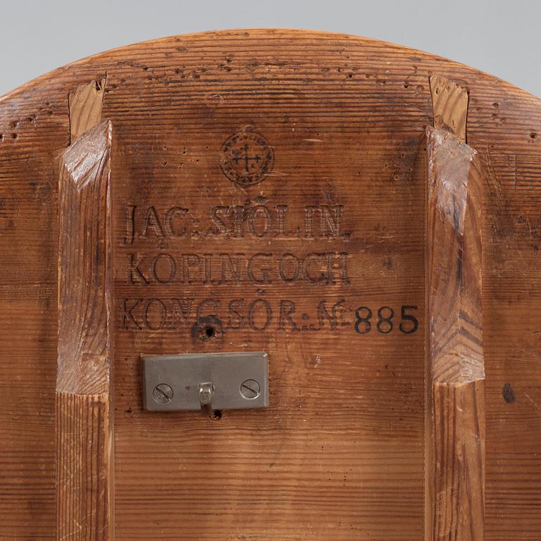 A Swedish 18th century tilt-top table by J Sjölin.