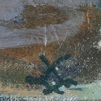 BROR OSCAR EUGEN BÖRJESON, olja på duk. Monogramsignerad.