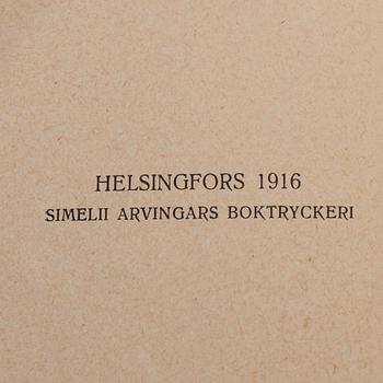 EDITH SÖDERGRAN, "Dikter" (Runoja), ensipainos, Holger Schildts förlag, Porvoo 1916.