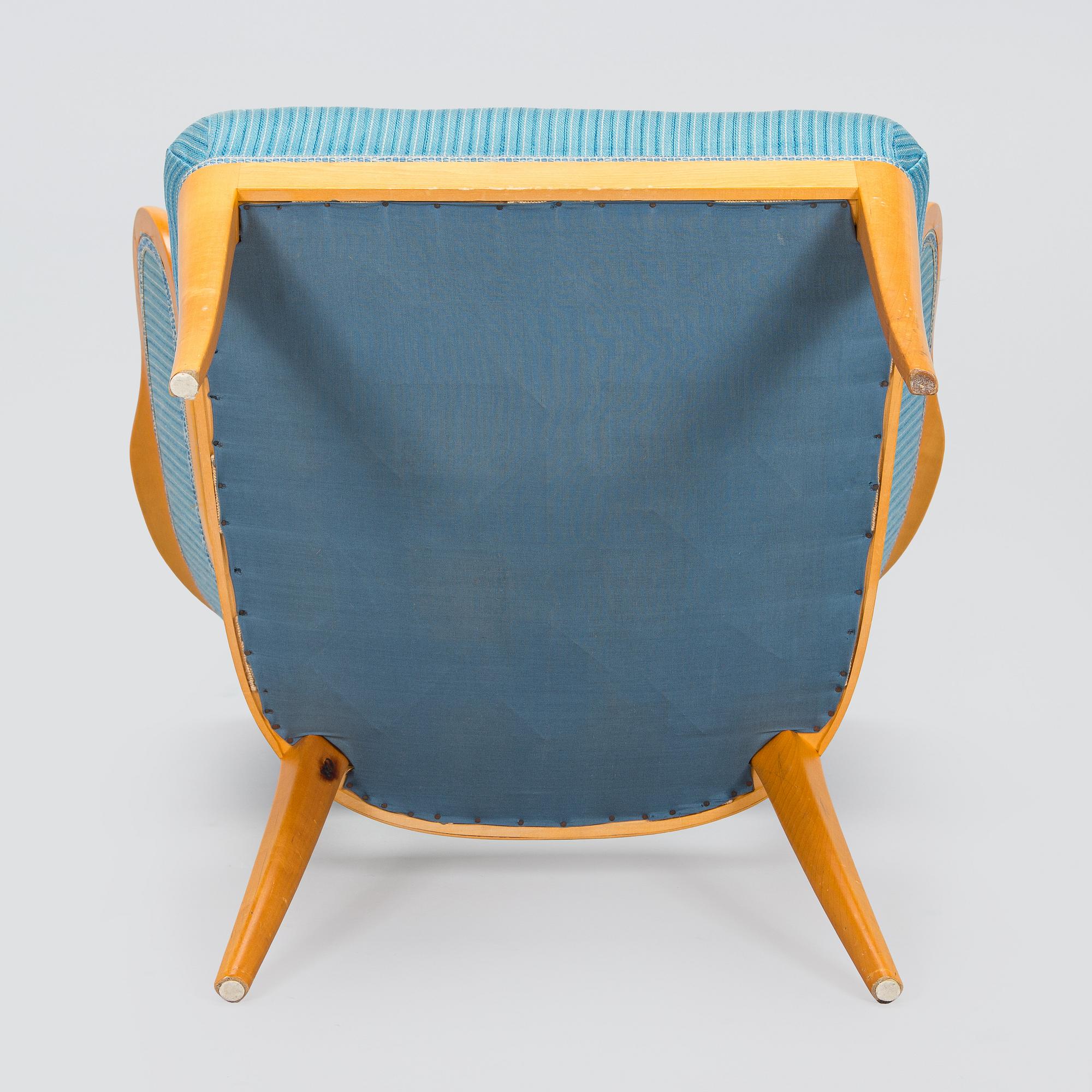 Carl Malmsten, an "Erik Gustaf" armchair, later part of the 20th century.