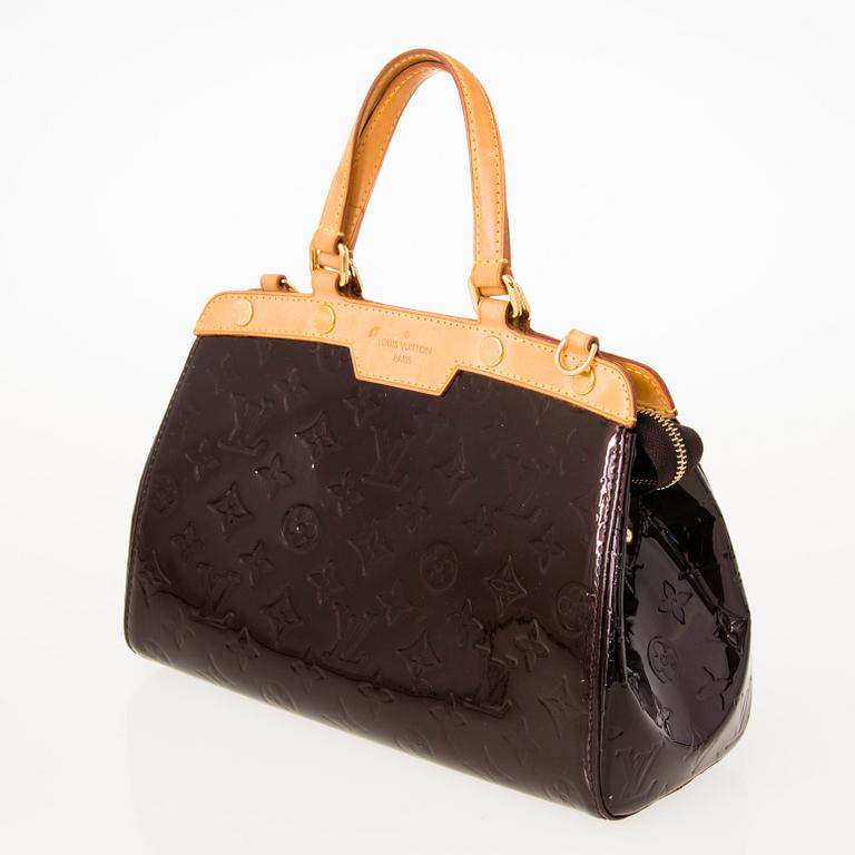 LOUIS VUITTON Monogram Vernis Brea PM Bag.