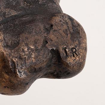 Torsten Renqvist, skulptur, brons, signerad T.R.