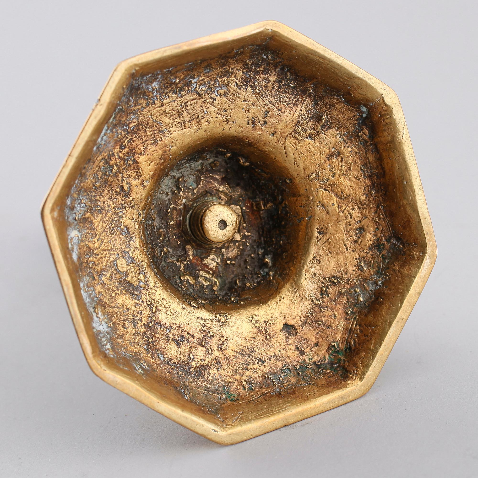 LJUSSTAKE, barock, 1700-tal.