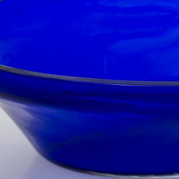 Fruktskål, silver, oidentifierad mästarstämpel FFG, åldermannaranka. Empir.