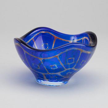 SVEN PALMQVIST, bowl Ravenna Orrefors Sweden 1977.