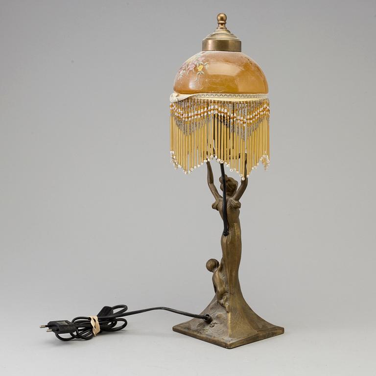 BORDSLAMPA, omkring 1900.