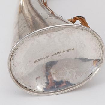 PARTI SILVER, 7st delar, bl.a C.G Hallberg, Stockholm, 1924. Totalvikt ca 600 g.