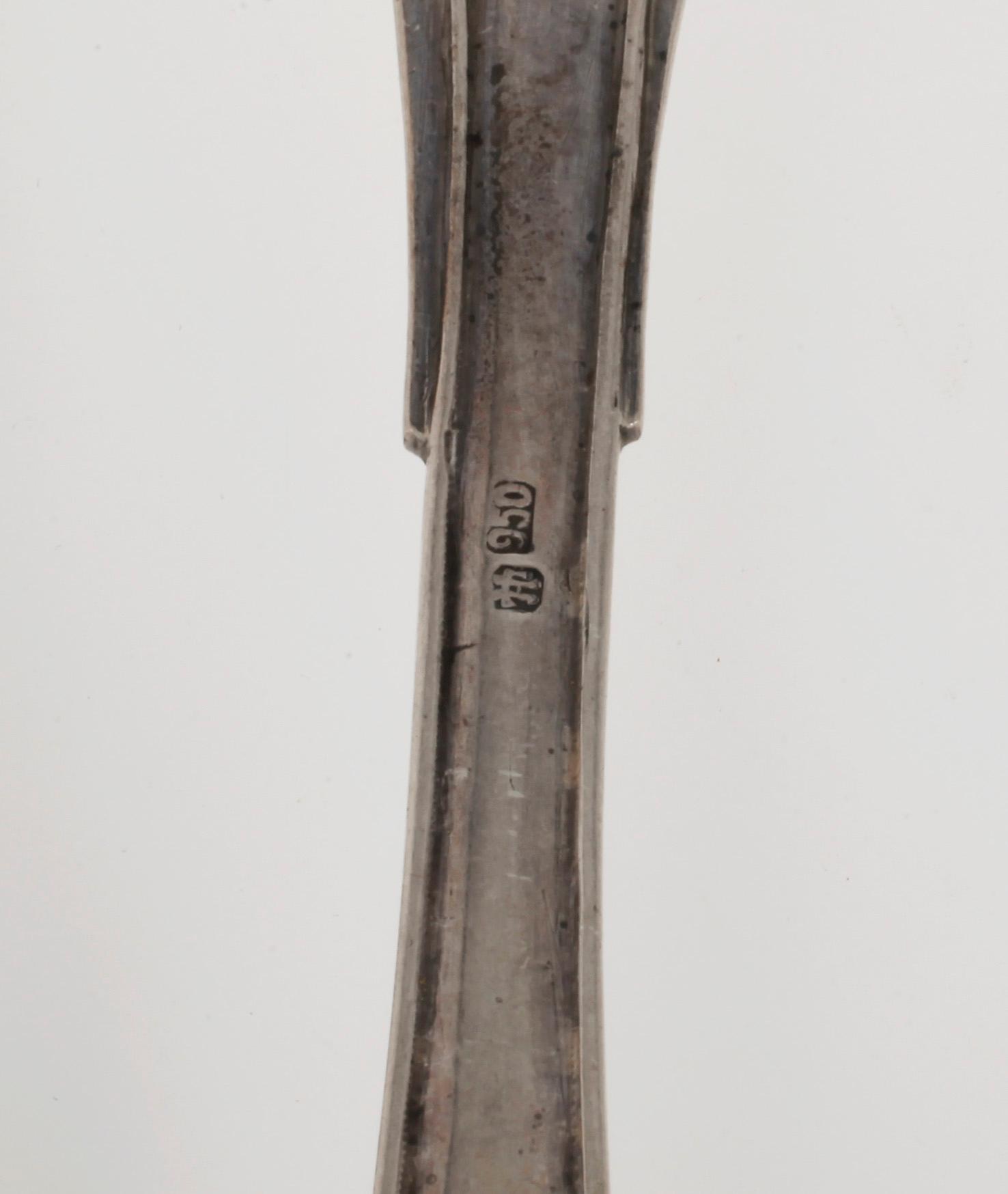 PARTI SILVER, 6+2+2+2 delar, Kina, 1900-tal. Total vikt ca 636 g.