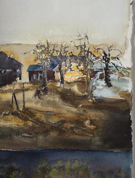 Lars Lerin, Untitled.