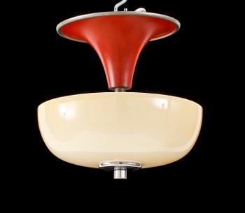 TAKLAMPA, Böhlmarks, funkis, 1930-tal. H 24.