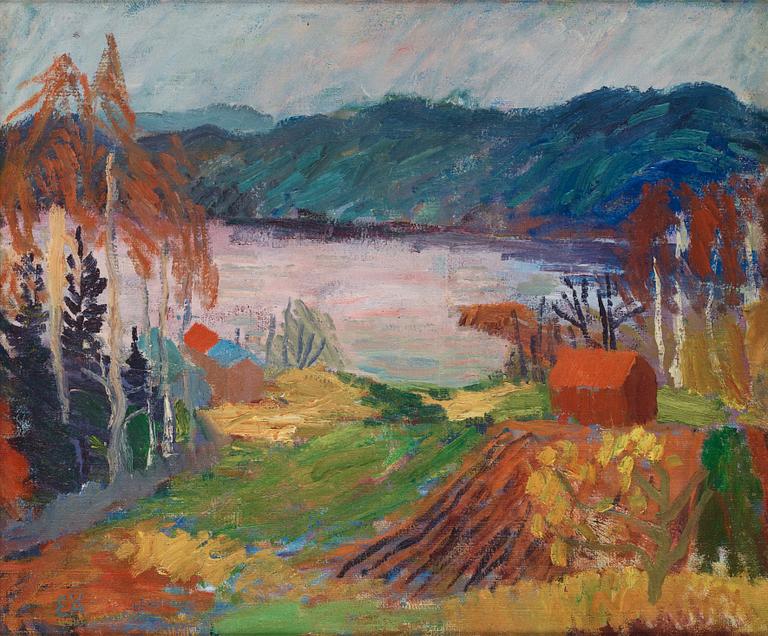 Erling Ärlingsson, oil on canvas, signed.