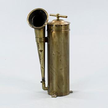 A foghorn, around turn of the century 1900.