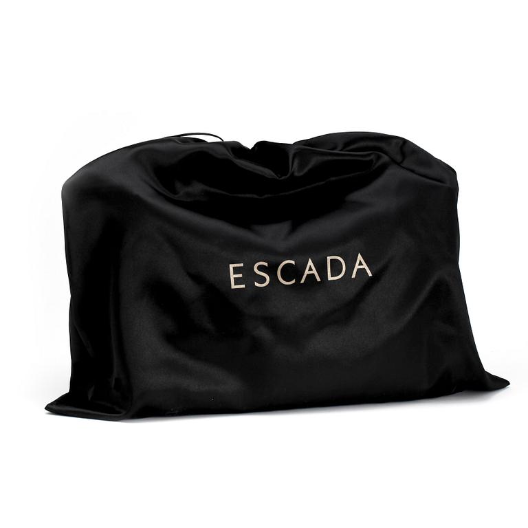 ESCADA, off-white leather handbag.
