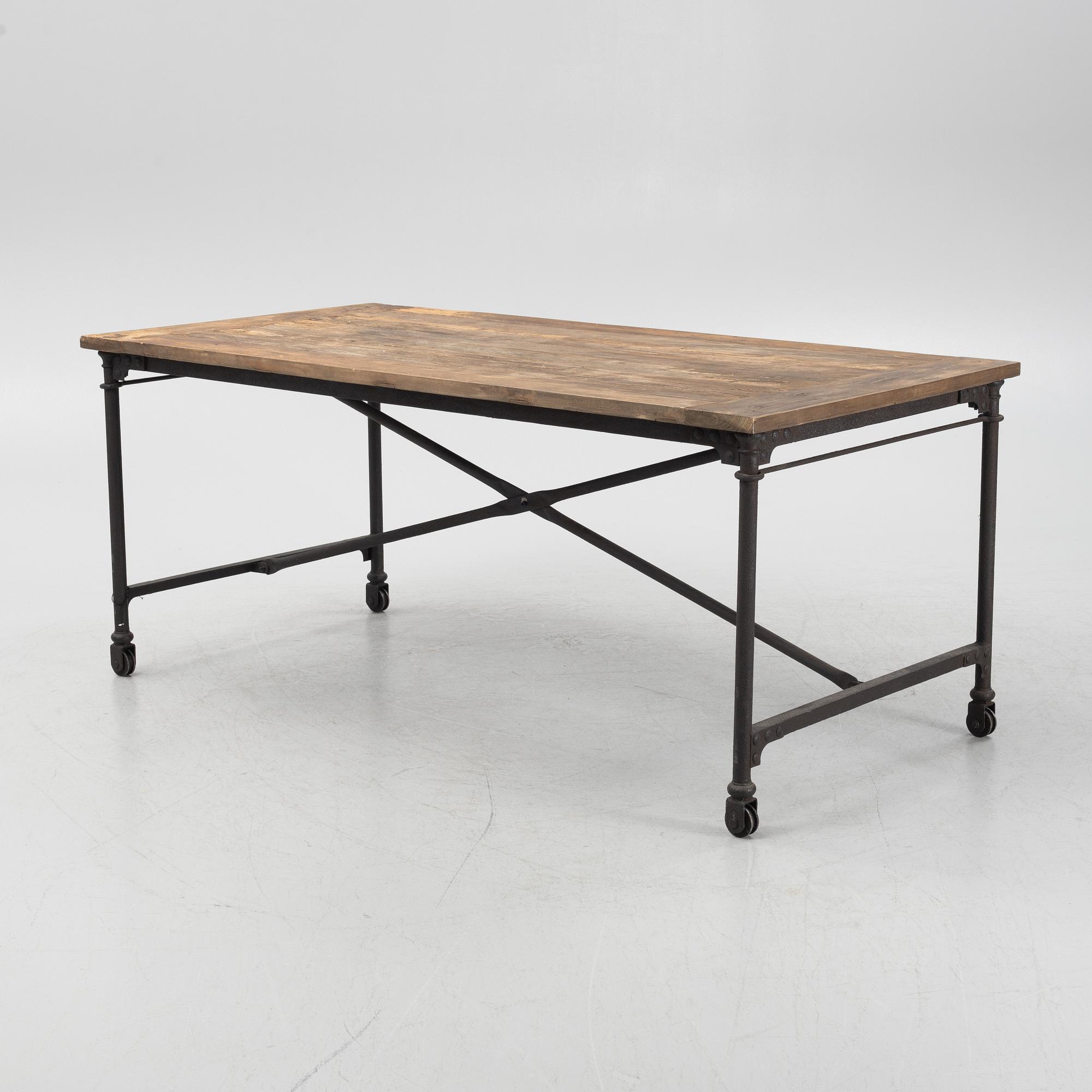 A 'Tapestry Table' dining table, CH Artelleriet, 21st century.
