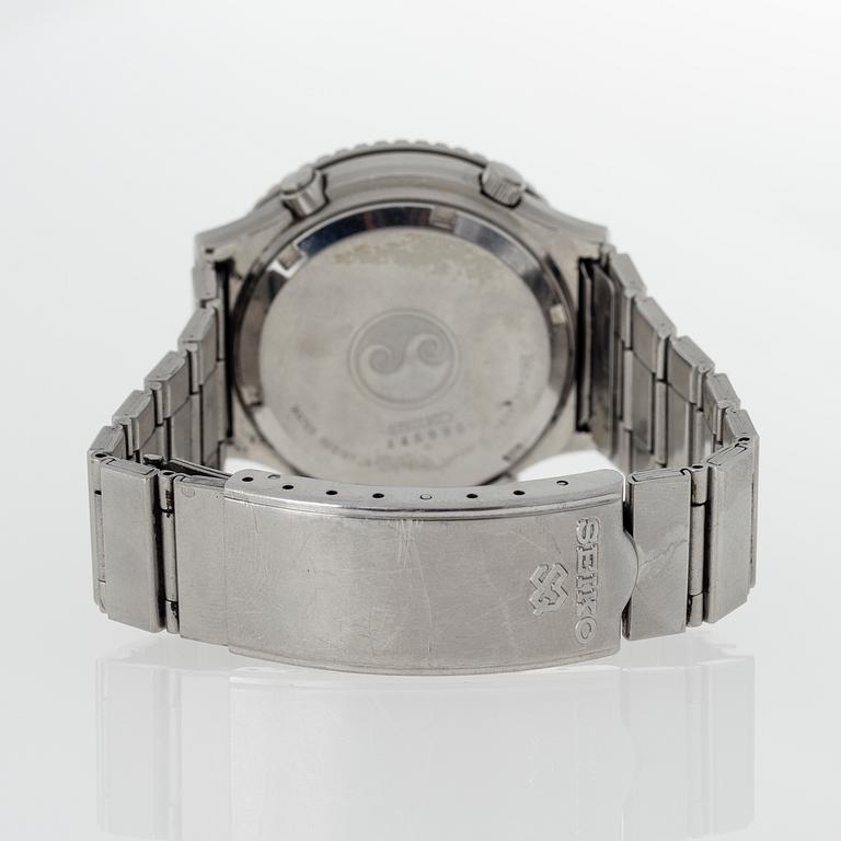 SEIKO, Sports 100, chronograph, wristwatch, 40 mm.