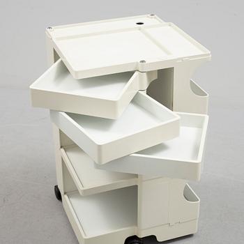 A plastic 'Boby' cabinet Joe Colombo for Padova, Italy, designed in 1968.