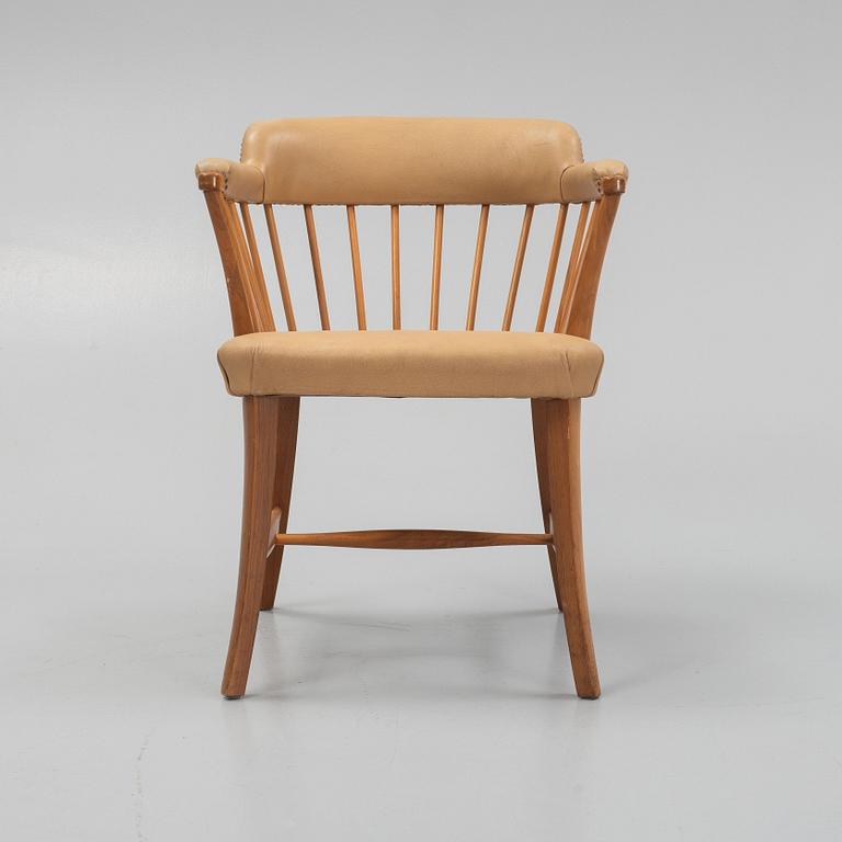 Josef Frank, a model 789A chair, 'Captain's Chair', Svenskt Tenn.