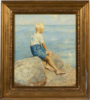 Johannes Grennes, "Ved Stranden" (By the beach).