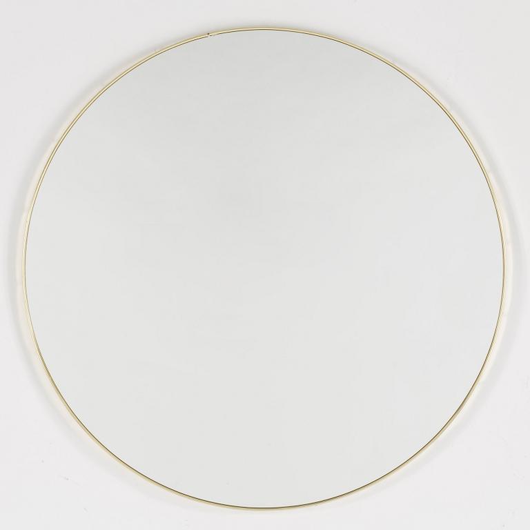 A second half of the 20th century mirror with plastic frame.