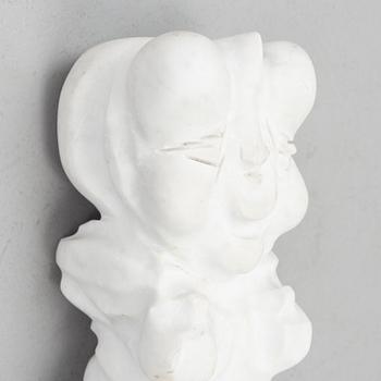 Stefano Beccari, sculpture. Unsigned. Marble, height 105 cm.