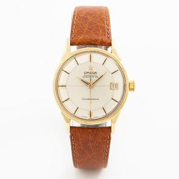 Omega, Constellation, Chronometer, "Pie-Pan", wristwatch, 34 mm.