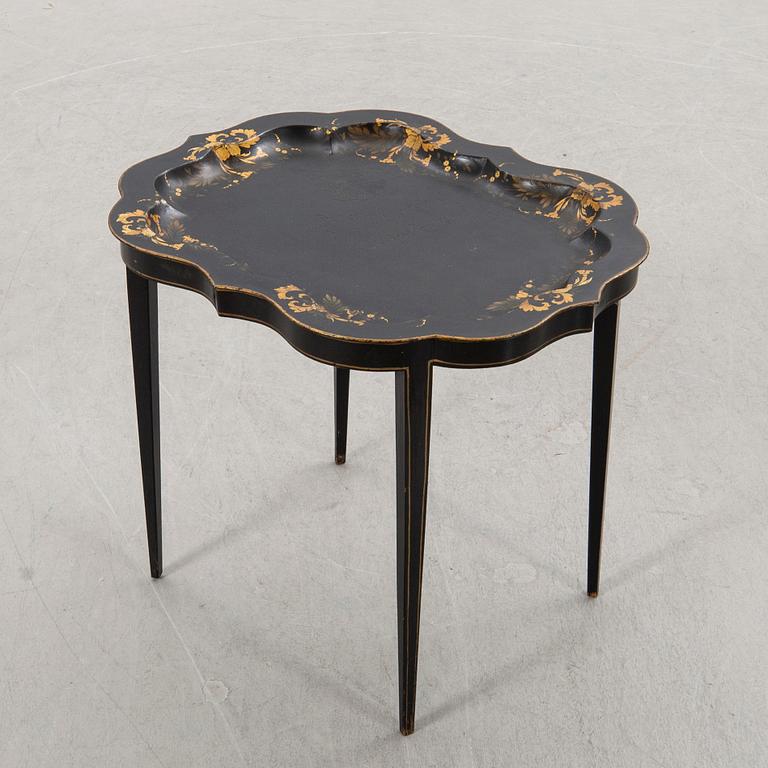 Brick table, Rococo style, 19th century.