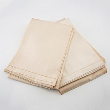 Towels, 10 pieces, circa 1900, linen, approximately 97x69 cm.