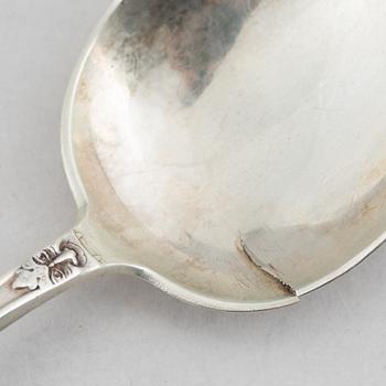 Spoons, 6 pcs, silver, Sweden and Norway, late 18th-early 20th century.