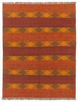 A persian kilim rug, c 196 x 154 cm.